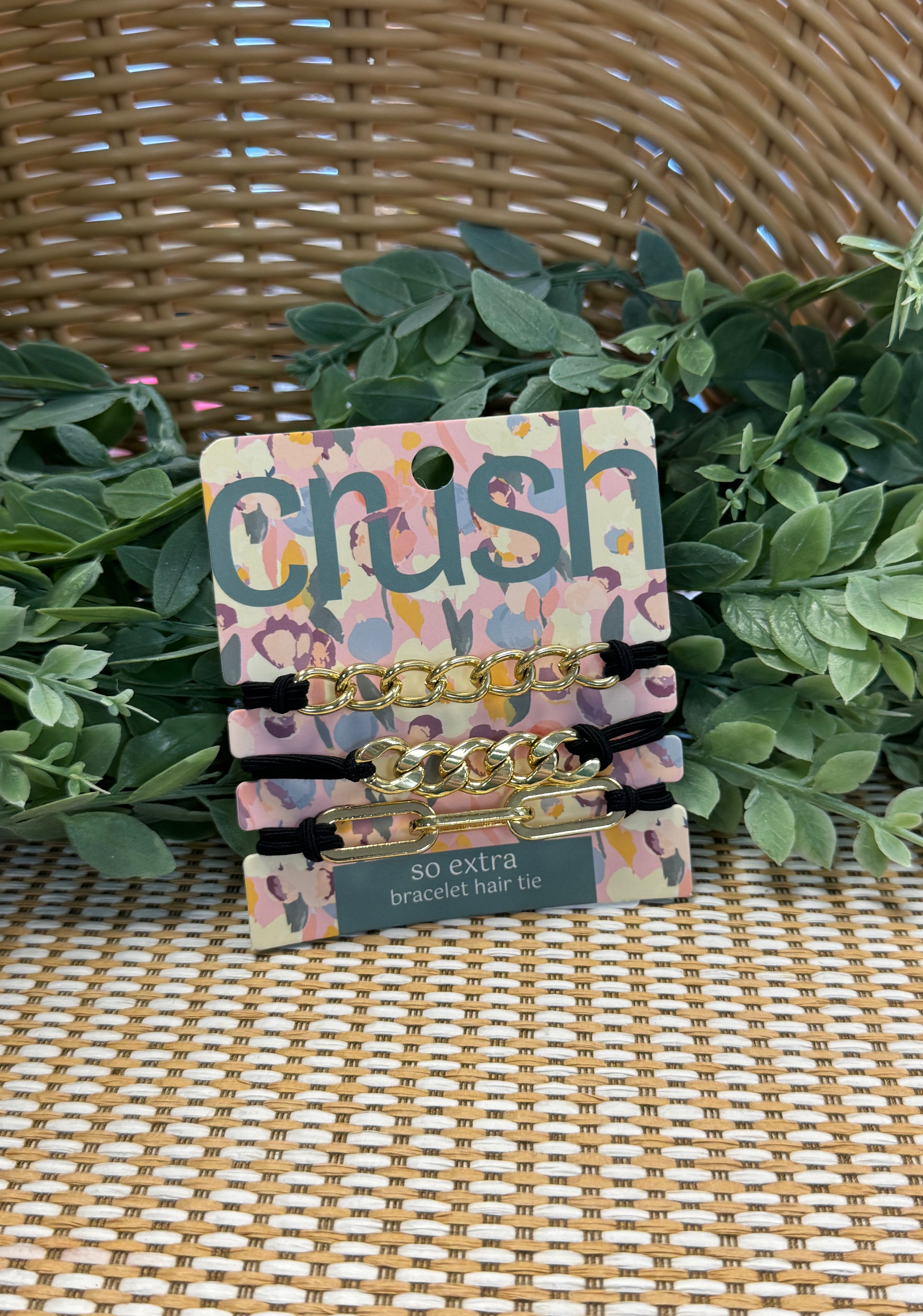 Crush Bracelet Hair Ties-Hair Accessories-dm-The Silo Boutique, Women's Fashion Boutique Located in Warren and Grand Forks North Dakota