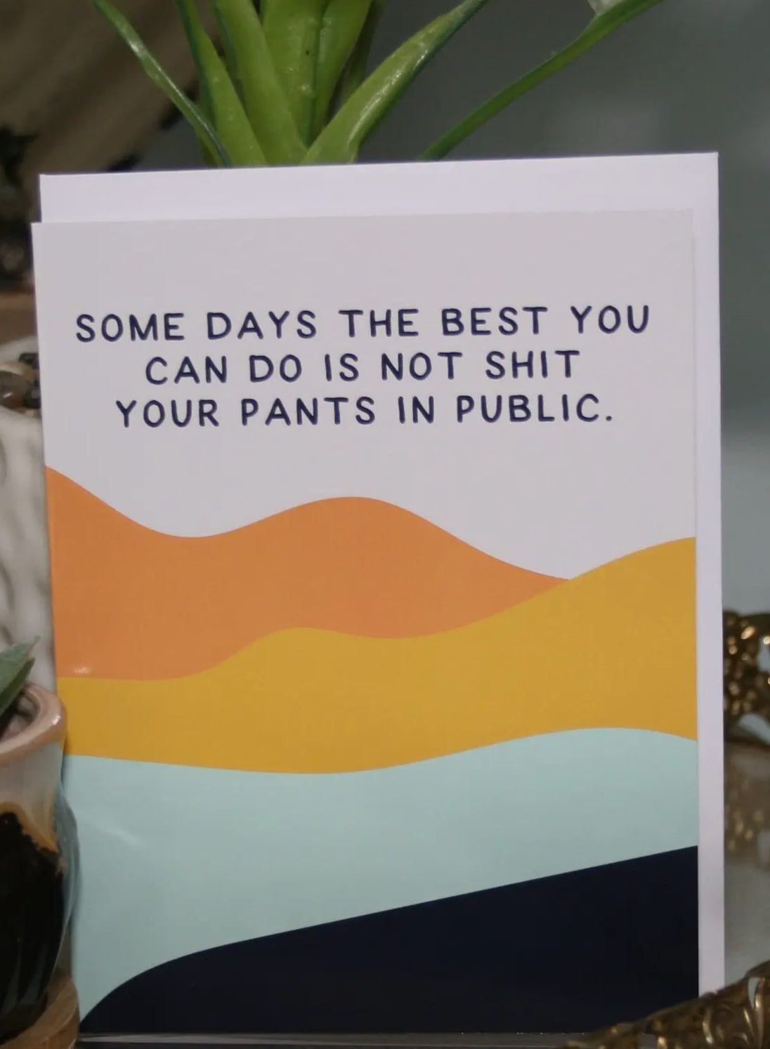Sh*t Pants in Public Greeting Card-Cards-crooked halo-The Silo Boutique, Women's Fashion Boutique Located in Warren and Grand Forks North Dakota