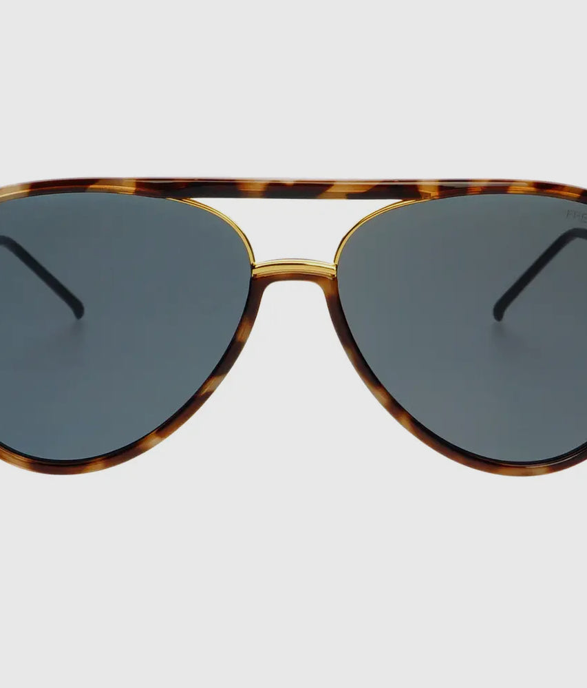 Freyrs Shay Tortoise Solid Gray Sunglasses-Sunglasses-freyers-The Silo Boutique, Women's Fashion Boutique Located in Warren and Grand Forks North Dakota