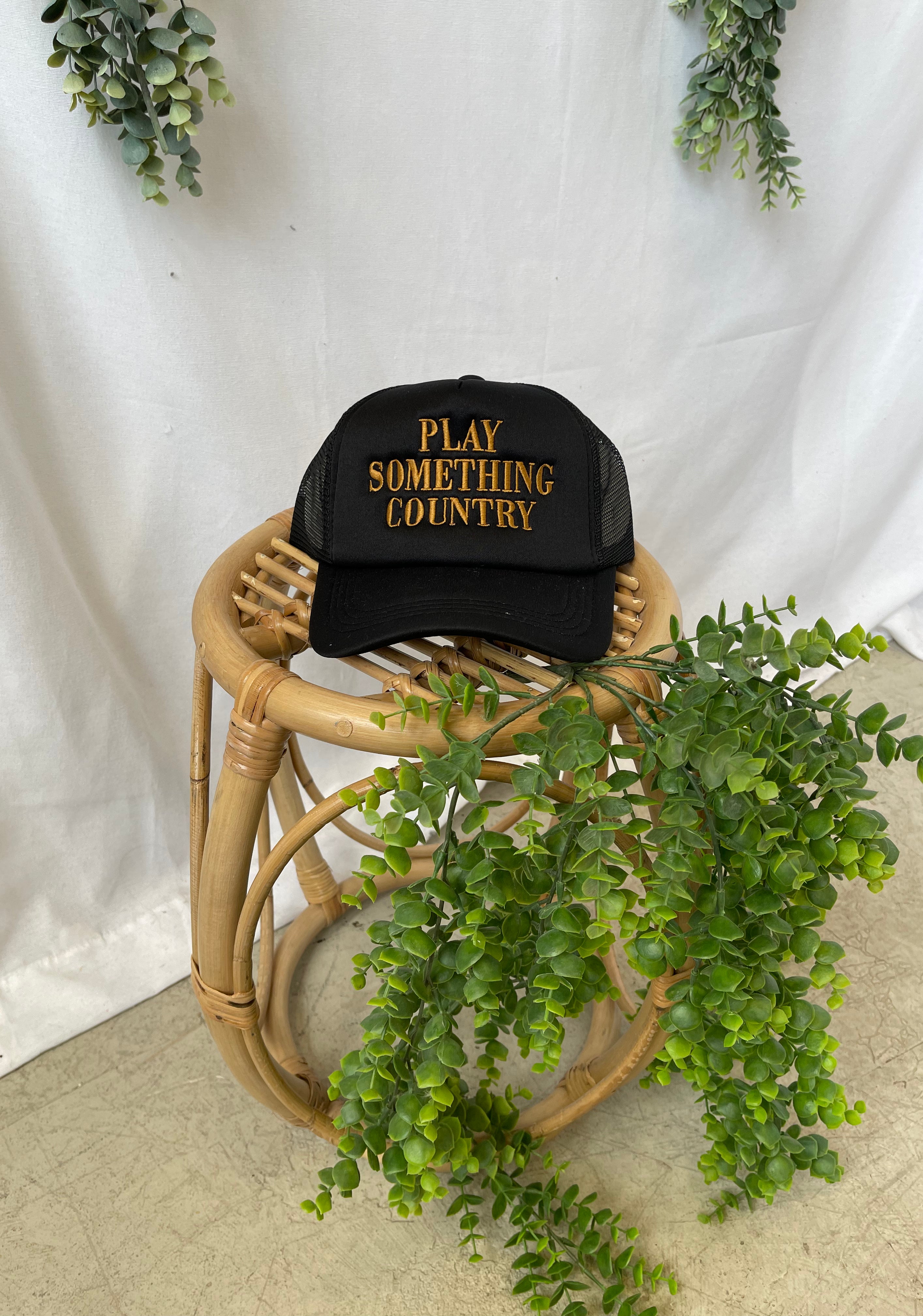 Play Something Country Hat-Hats-panache-The Silo Boutique, Women's Fashion Boutique Located in Warren and Grand Forks North Dakota