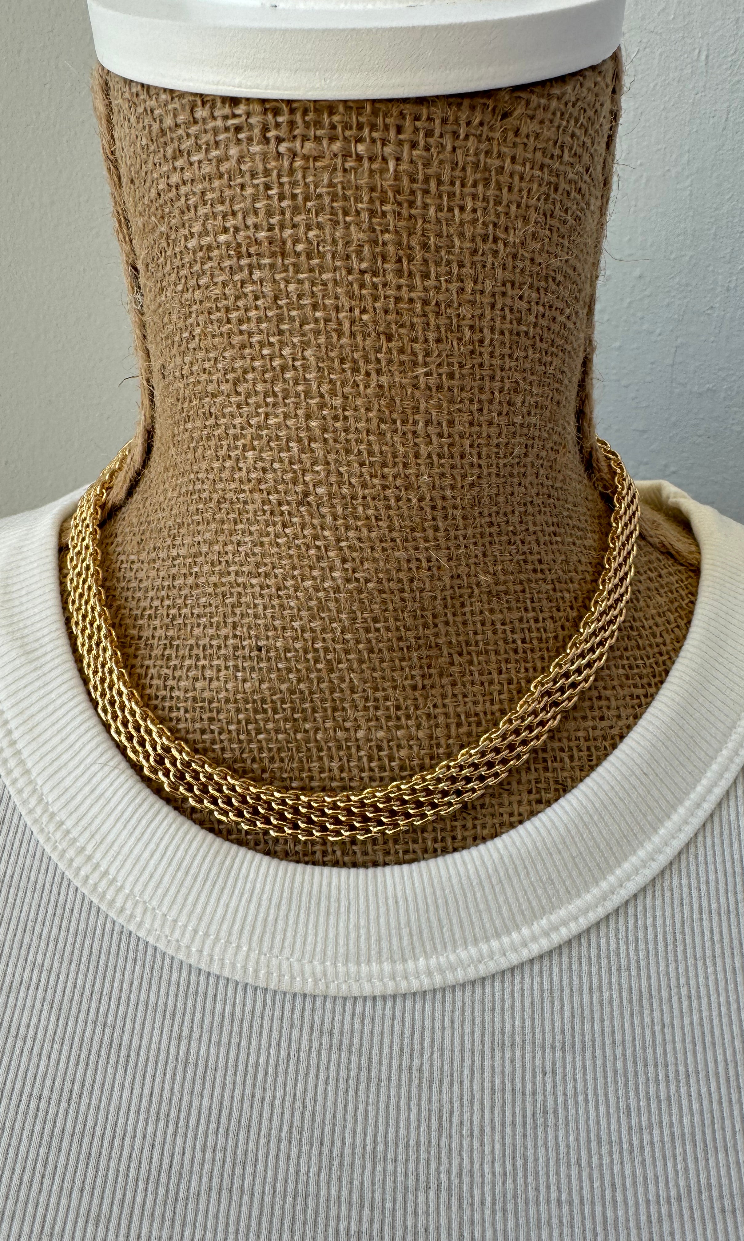 Garden Party Link Necklace-Necklaces-Dallas Market-The Silo Boutique, Women's Fashion Boutique Located in Warren and Grand Forks North Dakota