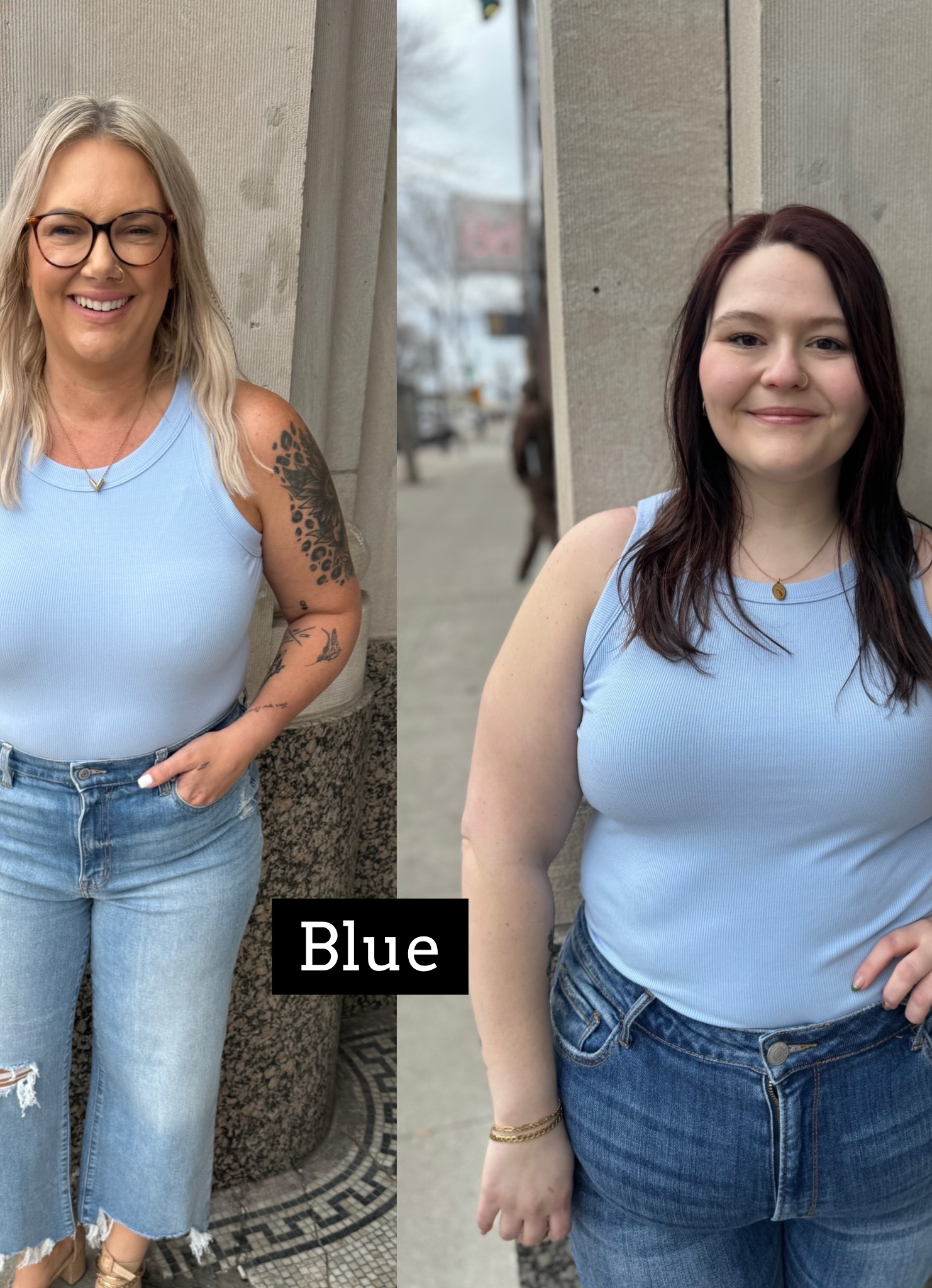 Everly Tank-Tank Tops-mittoshop-The Silo Boutique, Women's Fashion Boutique Located in Warren and Grand Forks North Dakota
