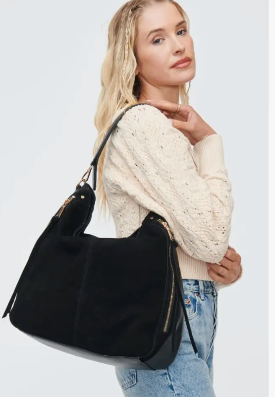 Emilia Hobo Purse-Final Sale-Purses-moda-The Silo Boutique, Women's Fashion Boutique Located in Warren and Grand Forks North Dakota