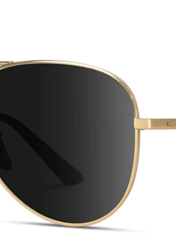 WMP Gold Frame Aviator Sunglasses-Sunglasses-wmp-The Silo Boutique, Women's Fashion Boutique Located in Warren and Grand Forks North Dakota