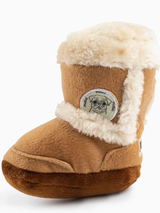 Pugg Boot Toy Squeaker Dog Toy-Dog Toys-haute diggity-The Silo Boutique, Women's Fashion Boutique Located in Warren and Grand Forks North Dakota