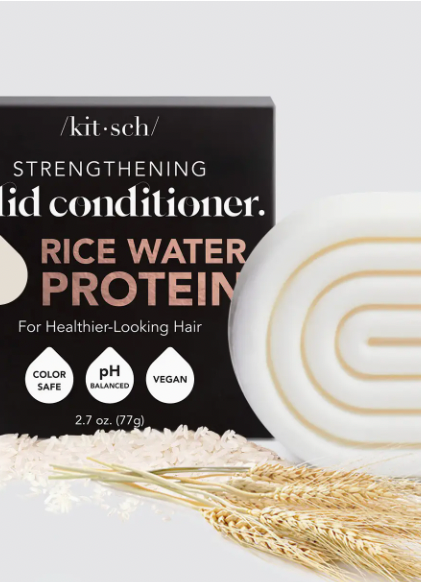 Kitsch Rice Water Conditioner Bar For Strengthening-Hair Accessories-kitsch-The Silo Boutique, Women's Fashion Boutique Located in Warren and Grand Forks North Dakota
