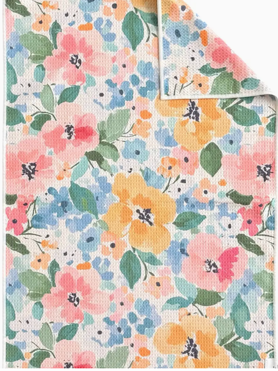 Crae Fresh Cut Florals Hand Towel-Tea Towels-crae-The Silo Boutique, Women's Fashion Boutique Located in Warren and Grand Forks North Dakota