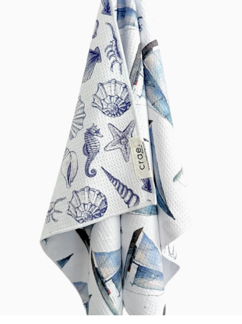 Crae Sea Salt Hand Towel-Tea Towels-crae-The Silo Boutique, Women's Fashion Boutique Located in Warren and Grand Forks North Dakota