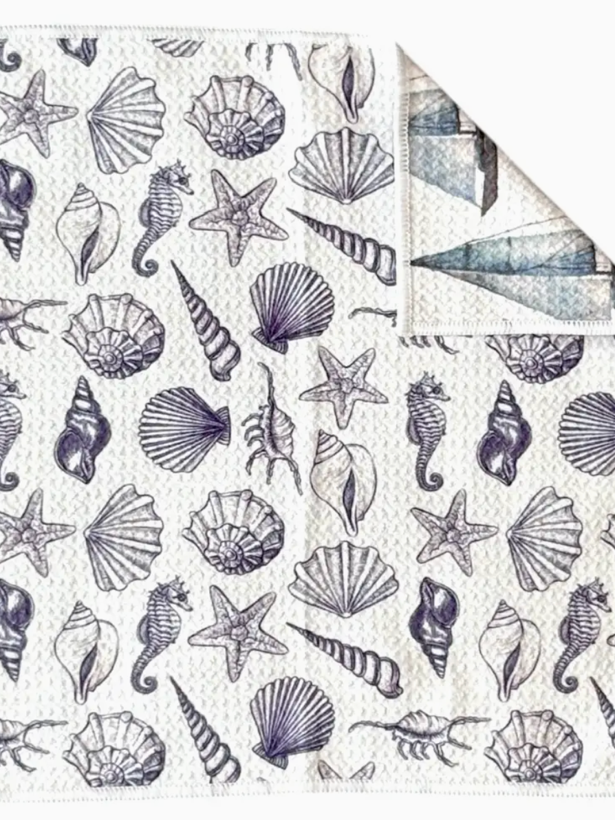 Crae Sea Salt Washcloth-Tea Towels-crae-The Silo Boutique, Women's Fashion Boutique Located in Warren and Grand Forks North Dakota