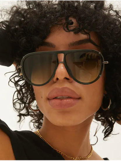 TopFoxx Ivy Olive Sunglasses-Sunglasses-topfoxx-The Silo Boutique, Women's Fashion Boutique Located in Warren and Grand Forks North Dakota