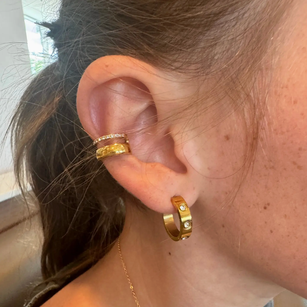 The Quinn Ear Cuff-Earrings-mood-The Silo Boutique, Women's Fashion Boutique Located in Warren and Grand Forks North Dakota