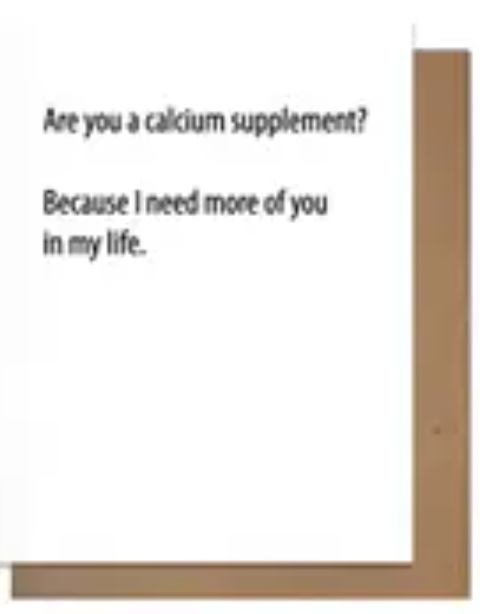 Calcium Card-Cards-pretty alright-The Silo Boutique, Women's Fashion Boutique Located in Warren and Grand Forks North Dakota