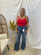 KanCan Super Flare Jeans-Final Sale-Final Sale-Jeans-Kancan-The Silo Boutique, Women's Fashion Boutique Located in Warren and Grand Forks North Dakota