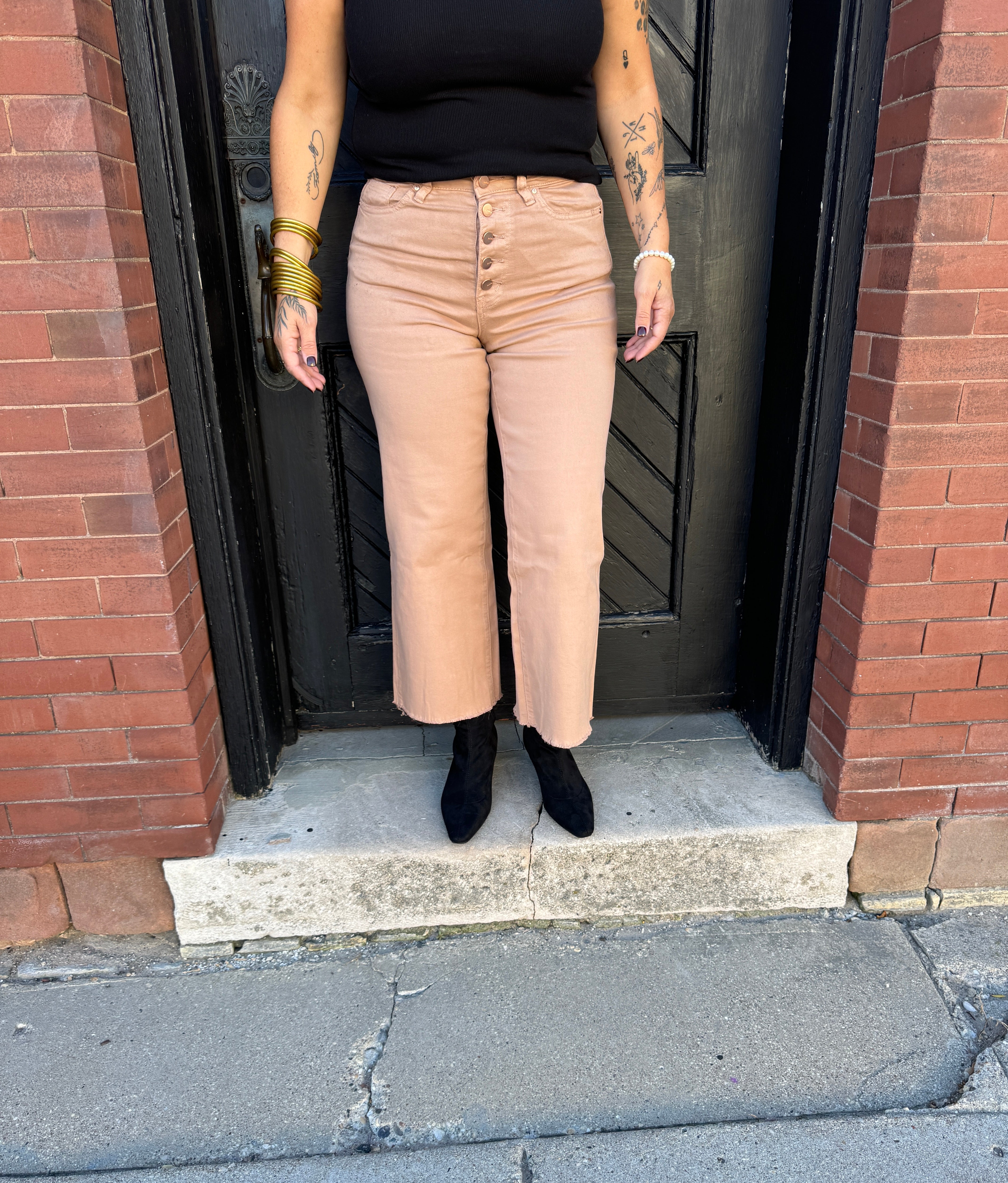 Mica Brown Sugar Chromatic Jeans-Jeans-mica-The Silo Boutique, Women's Fashion Boutique Located in Warren and Grand Forks North Dakota