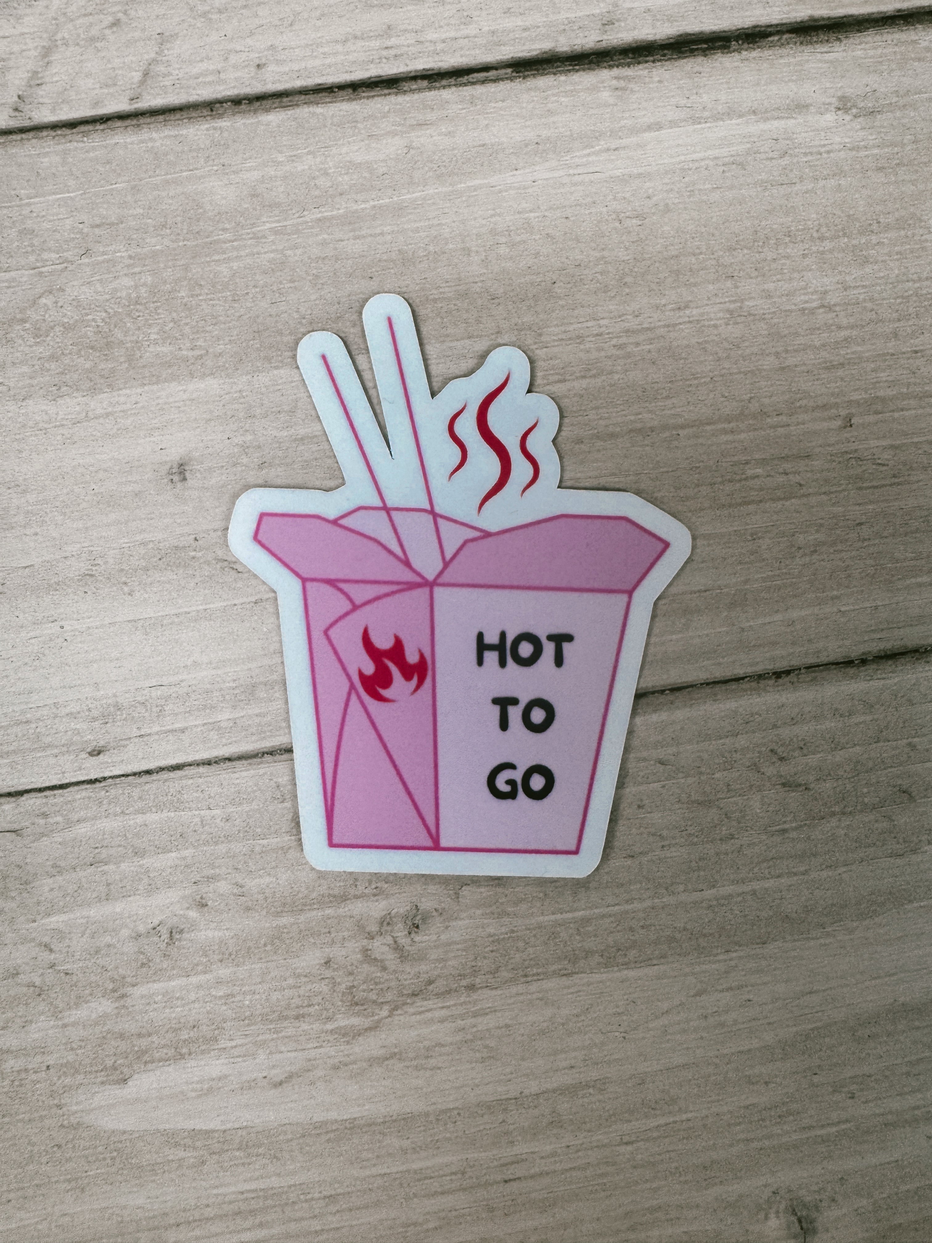 Hot To Go Sticker-Stickers-faire-The Silo Boutique, Women's Fashion Boutique Located in Warren and Grand Forks North Dakota