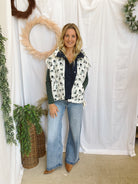Kendra Floral Vest-Vests-hyfve-The Silo Boutique, Women's Fashion Boutique Located in Warren and Grand Forks North Dakota