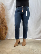 Mica Live In Dark Jeans-Jeans-mica-The Silo Boutique, Women's Fashion Boutique Located in Warren and Grand Forks North Dakota