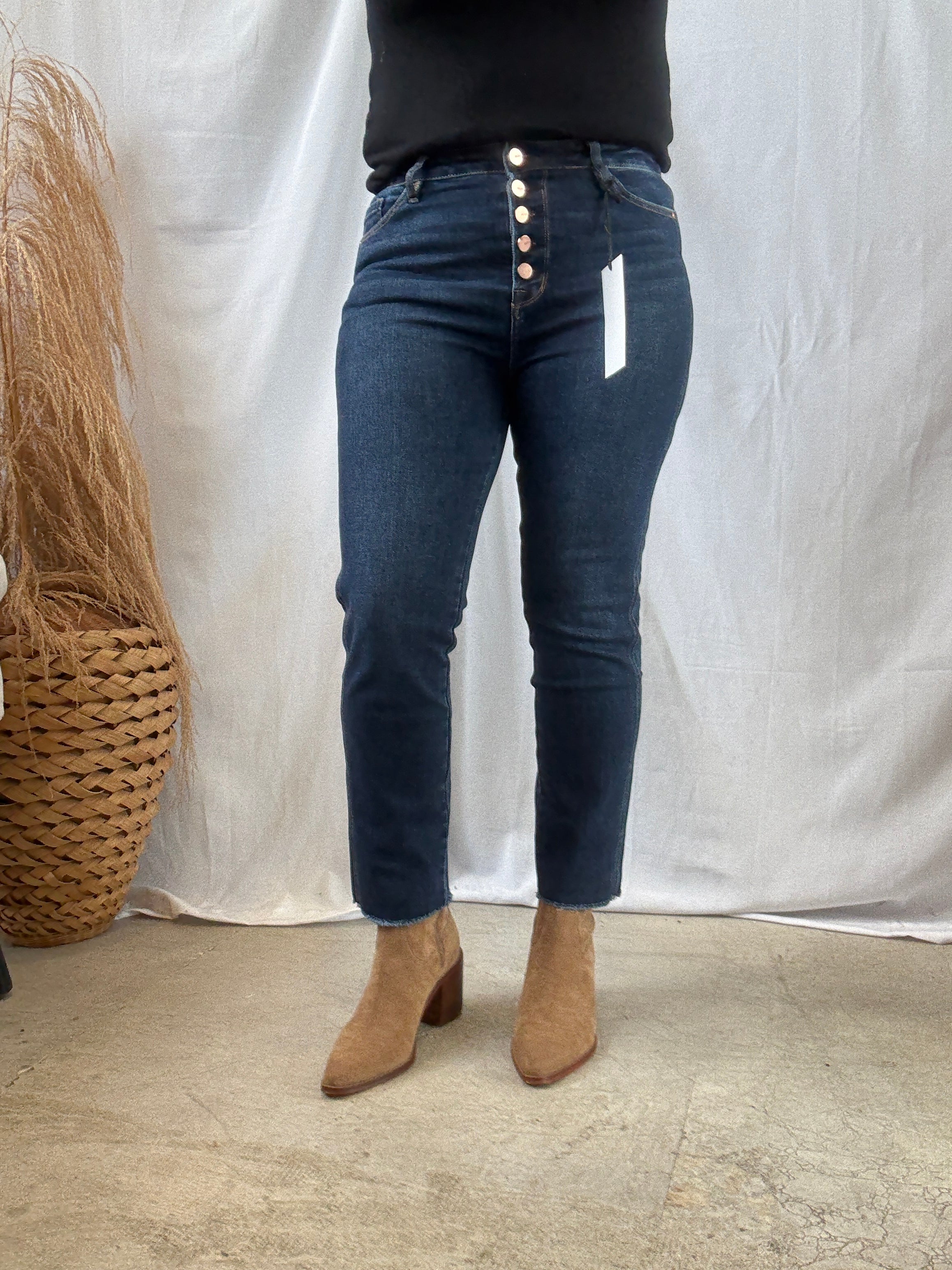 Mica Live In Dark Jeans-Jeans-mica-The Silo Boutique, Women's Fashion Boutique Located in Warren and Grand Forks North Dakota