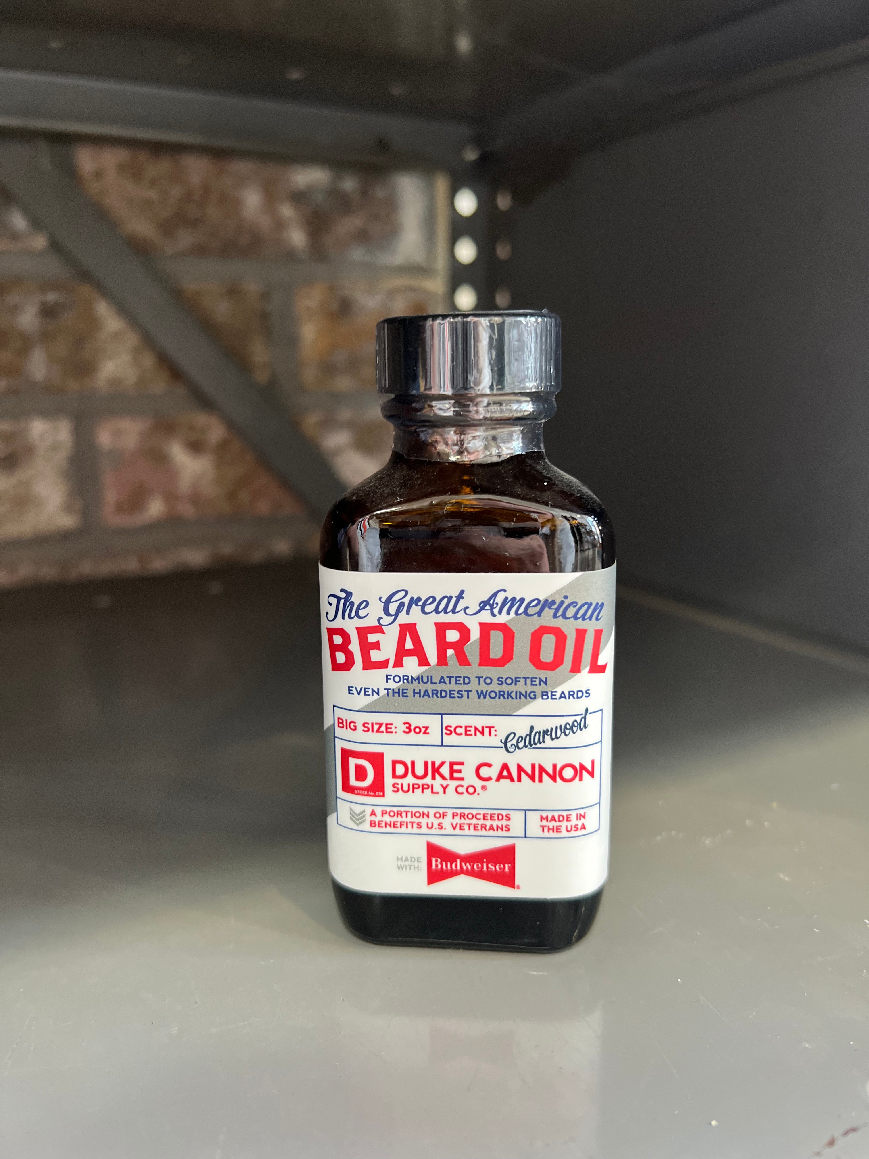 Beard Oil by Duke Cannon-Cologne-duke cannon-The Silo Boutique, Women's Fashion Boutique Located in Warren and Grand Forks North Dakota