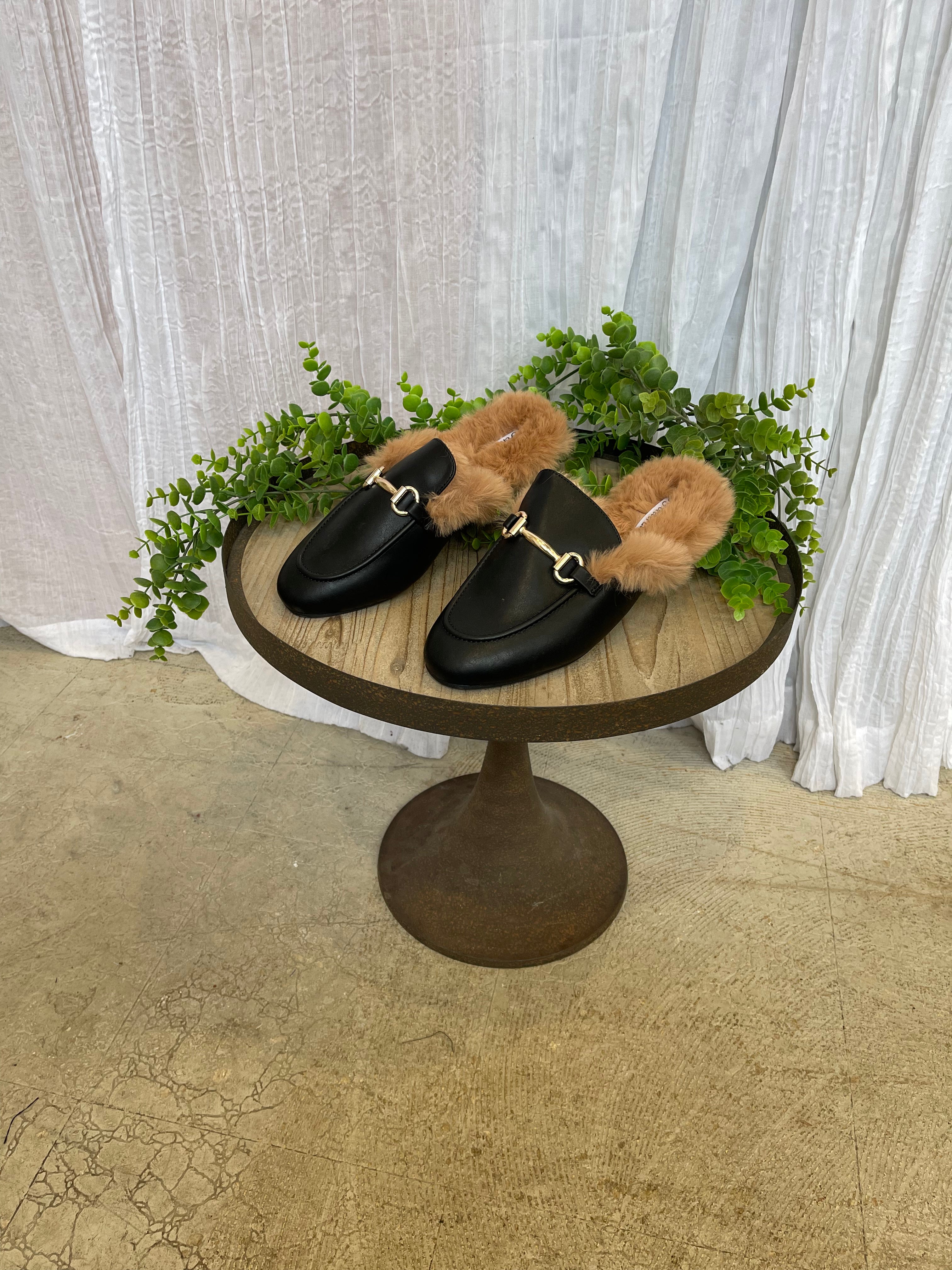 Danica Slipper Shoe-Black-Final Sale-Shoes-Forever Link-The Silo Boutique, Women's Fashion Boutique Located in Warren and Grand Forks North Dakota