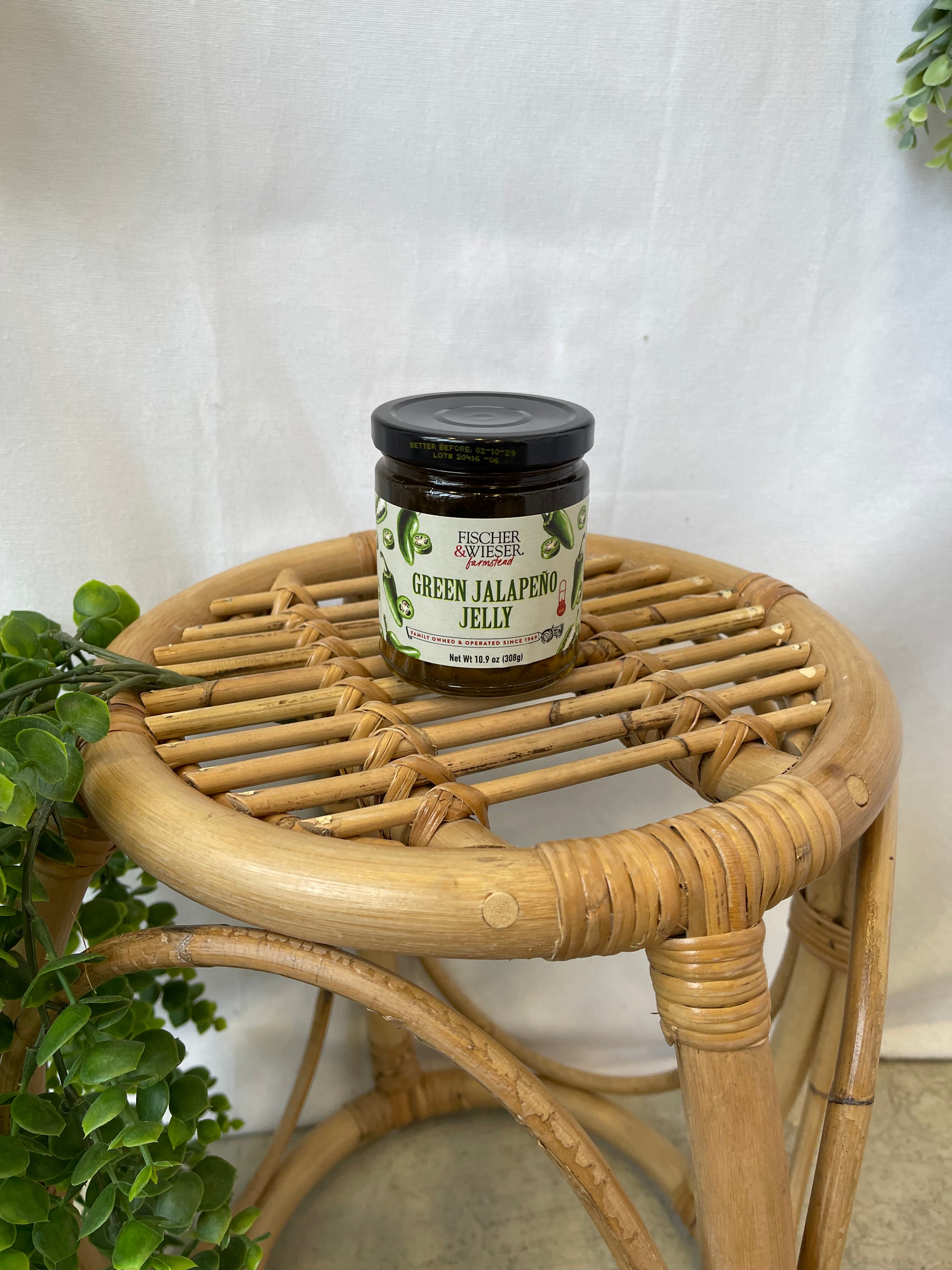 Green Jalapeño Jelly-jam-Fischer-The Silo Boutique, Women's Fashion Boutique Located in Warren and Grand Forks North Dakota