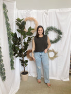 Black Every Day Tank-Tank Tops-by together-The Silo Boutique, Women's Fashion Boutique Located in Warren and Grand Forks North Dakota