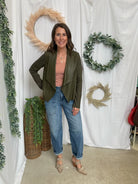 Risen Perry Pocket Detail Barrel Jeans-Jeans-risen-The Silo Boutique, Women's Fashion Boutique Located in Warren and Grand Forks North Dakota