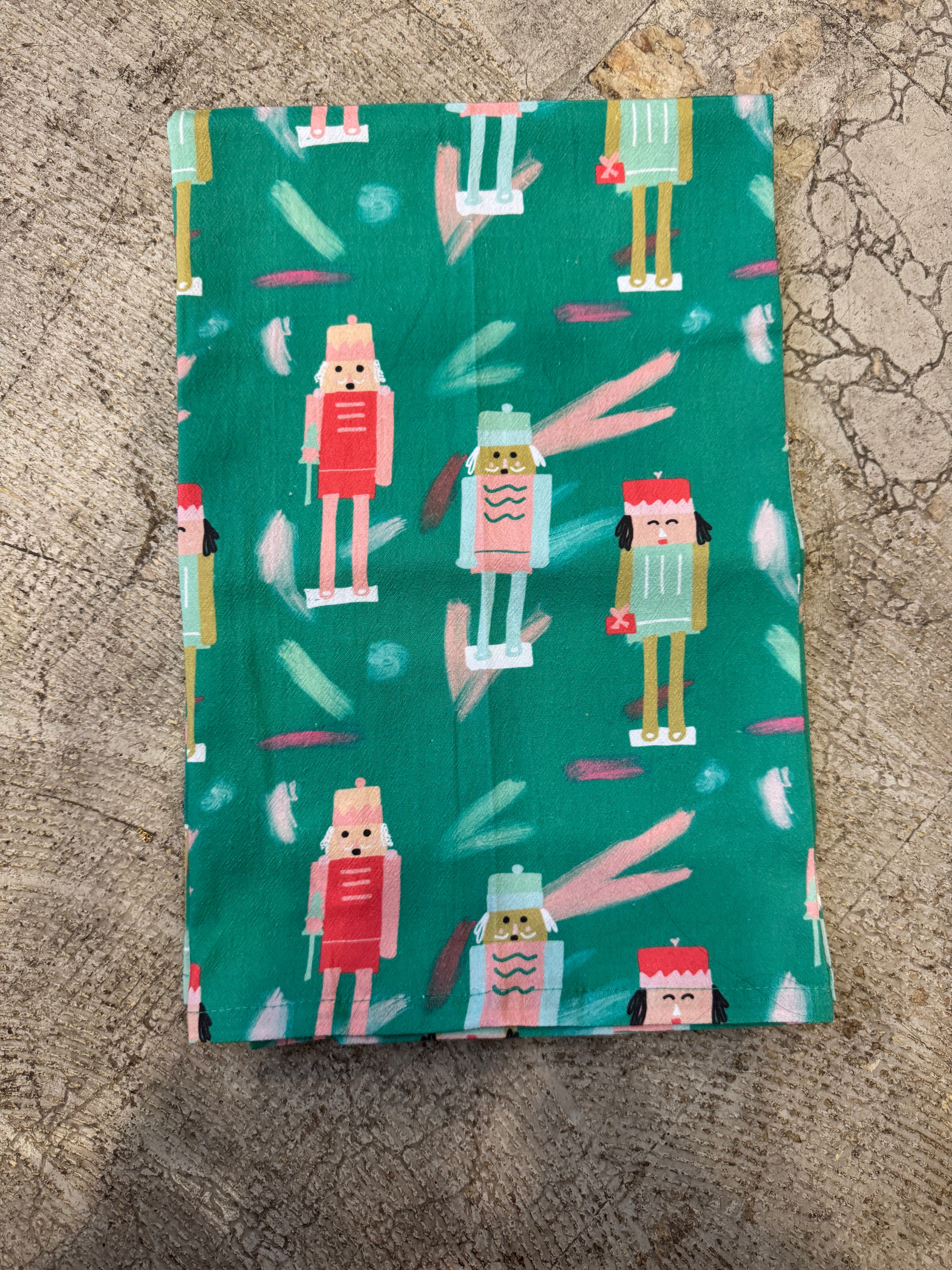 Doe Deer Nutcrackers Tea Towel-Tea Towels-doe Deer-The Silo Boutique, Women's Fashion Boutique Located in Warren and Grand Forks North Dakota