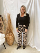 Black Long Sleeve Ribbed Sweater-Sweaters-entro-The Silo Boutique, Women's Fashion Boutique Located in Warren and Grand Forks North Dakota