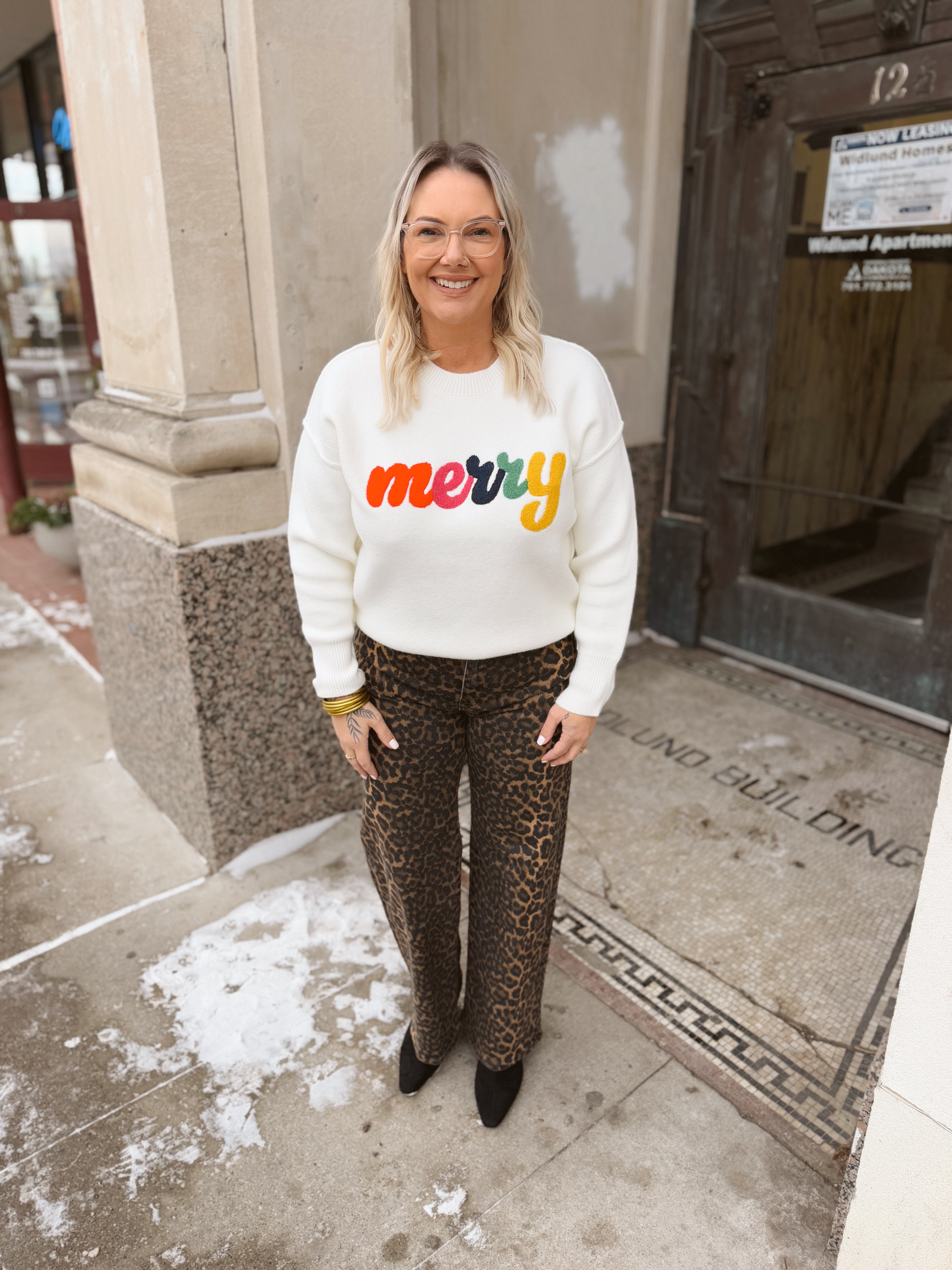 So Sweet Merry Sweater-Final Sale-Sweaters-sweet genisis-The Silo Boutique, Women's Fashion Boutique Located in Warren and Grand Forks North Dakota