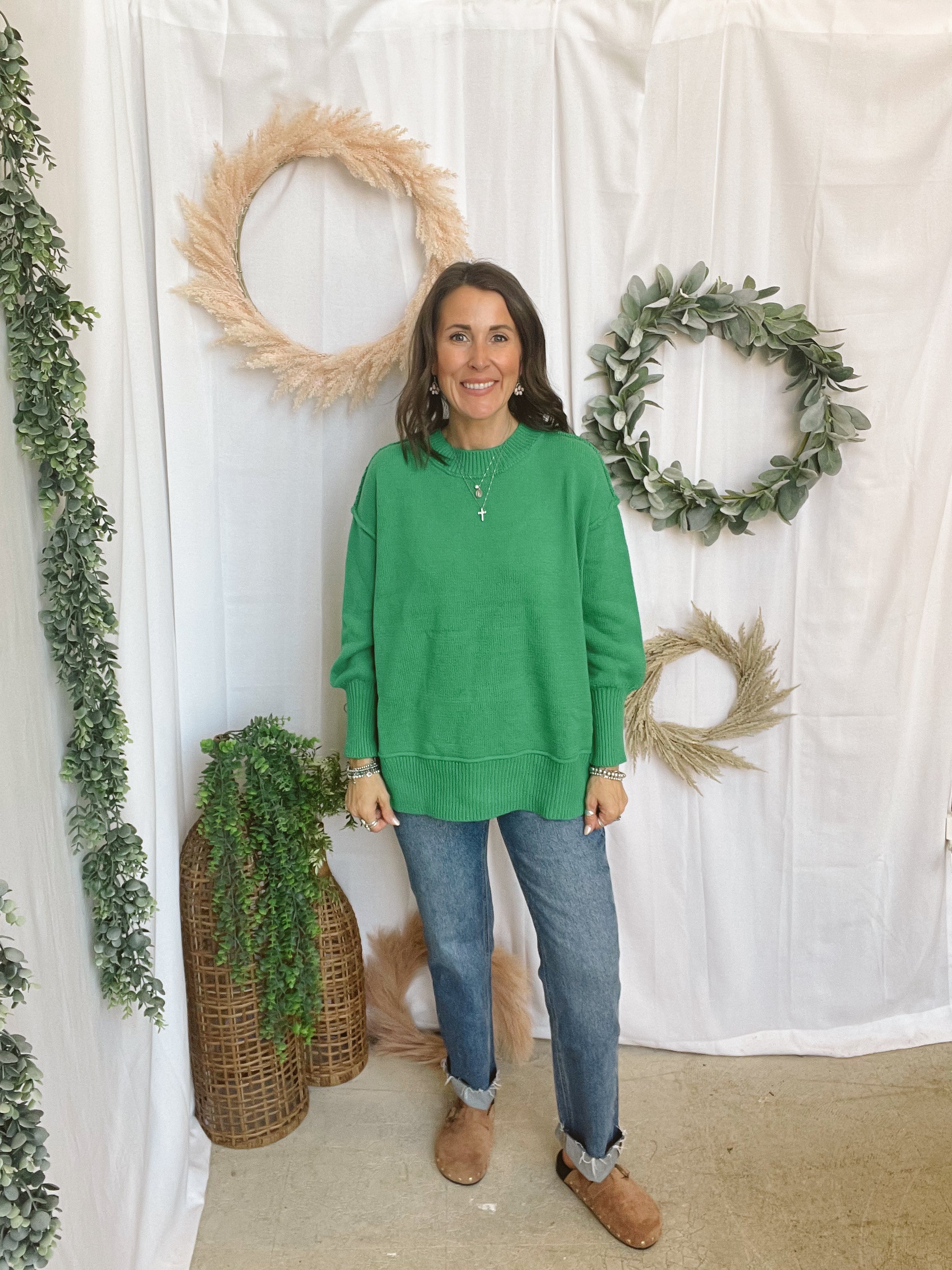 Mica Indigo Straight Leg Jeans-Jeans-mica-The Silo Boutique, Women's Fashion Boutique Located in Warren and Grand Forks North Dakota