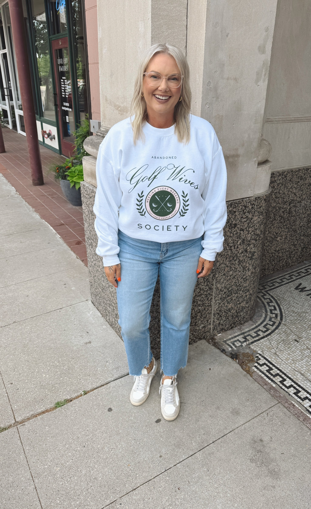 Golf Wives Sweatshirt-Online Only Final Sale-Sweatshirts-charlie southern-The Silo Boutique, Women's Fashion Boutique Located in Warren and Grand Forks North Dakota