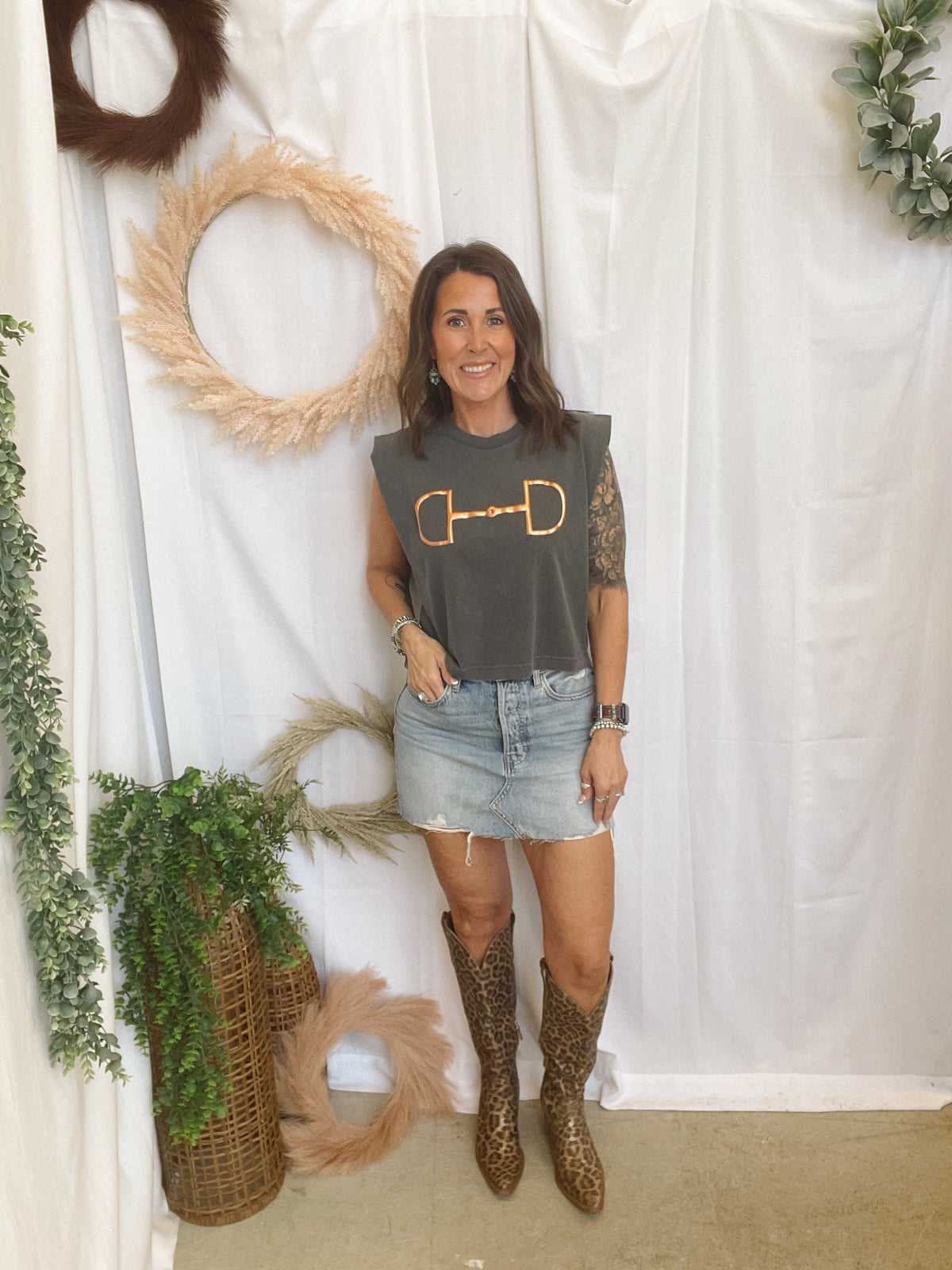 Cello Denim Skirt-Skirts-cello-The Silo Boutique, Women's Fashion Boutique Located in Warren and Grand Forks North Dakota