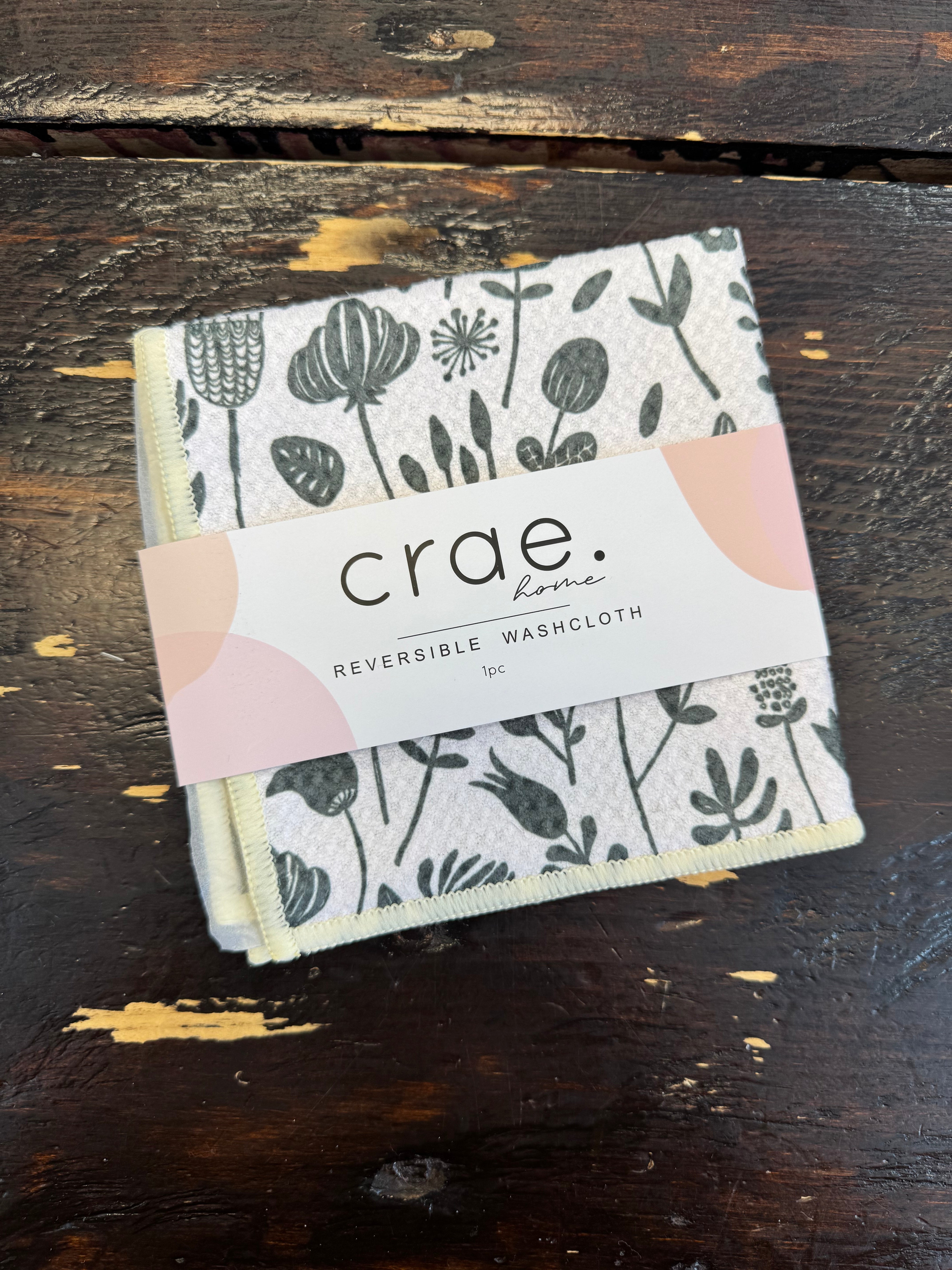 Crae Vintage Washcloth-Tea Towels-crae-The Silo Boutique, Women's Fashion Boutique Located in Warren and Grand Forks North Dakota