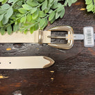 Smooth Belt-Ivory-Belts-Fame-The Silo Boutique, Women's Fashion Boutique Located in Warren and Grand Forks North Dakota