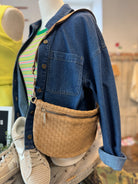 Kedzie Terrace Woven Purse-Tan-Wallets-dm-The Silo Boutique, Women's Fashion Boutique Located in Warren and Grand Forks North Dakota