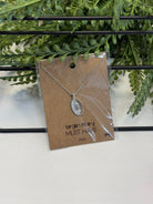 Virgin Mary Necklace-Silver-Necklaces-Fame-The Silo Boutique, Women's Fashion Boutique Located in Warren and Grand Forks North Dakota