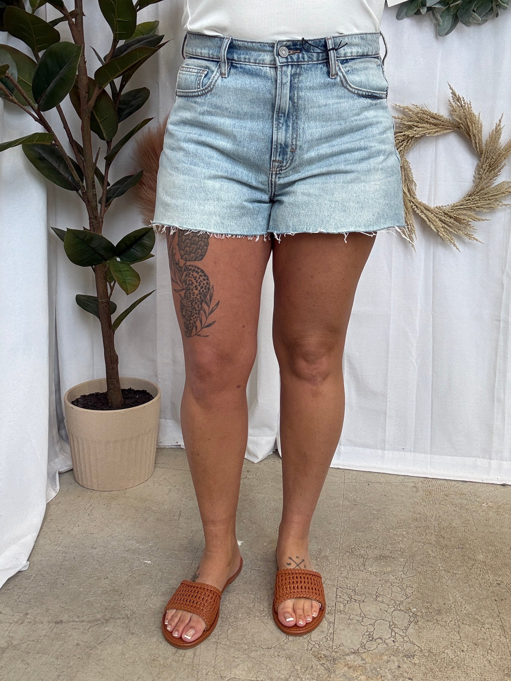 Hidden Ava A Line Shorts-Shorts-Hidden-The Silo Boutique, Women's Fashion Boutique Located in Warren and Grand Forks North Dakota