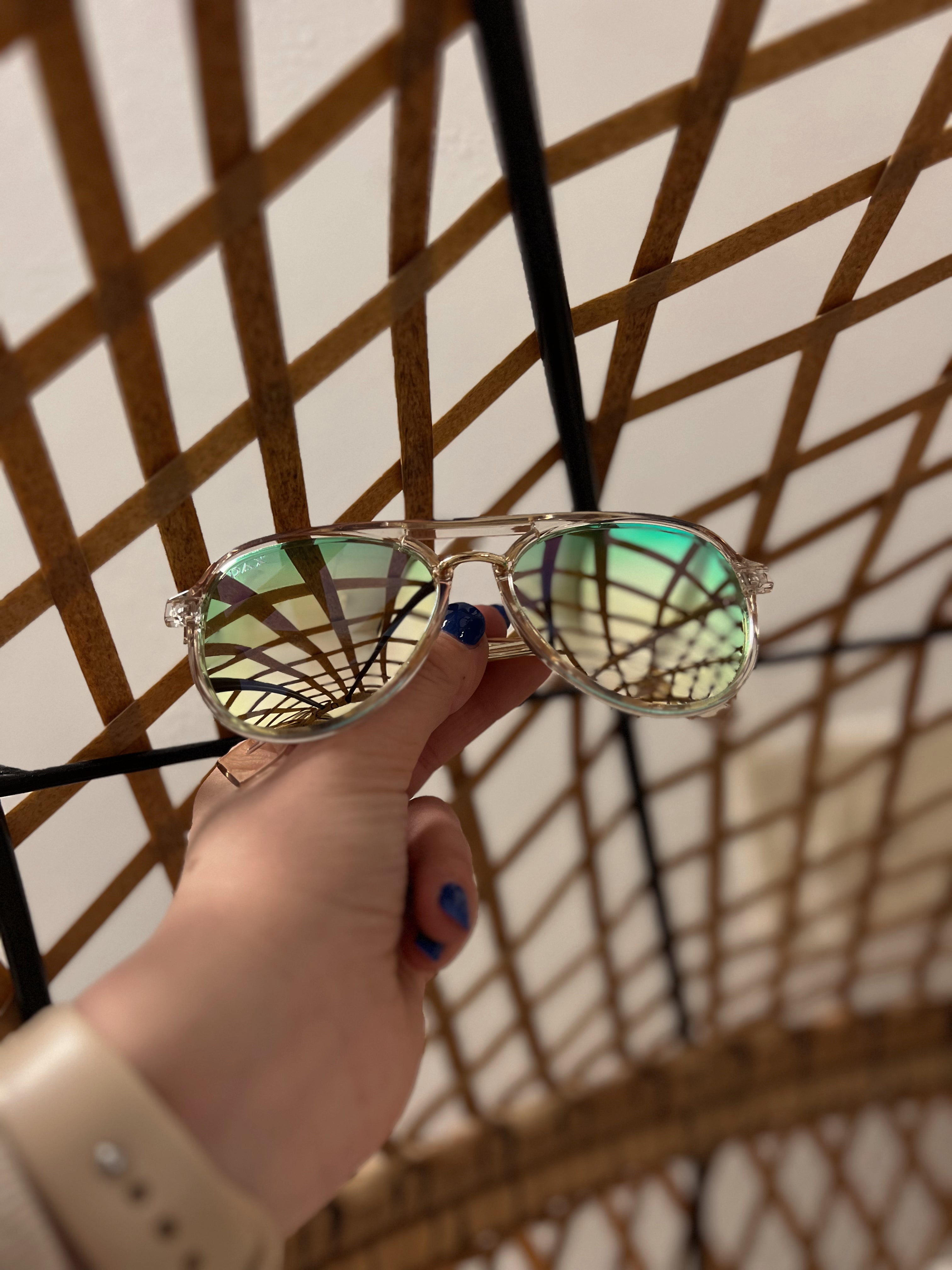 Dax Earhart Gold Aviator Sunglasses-Sunglasses-dax-The Silo Boutique, Women's Fashion Boutique Located in Warren and Grand Forks North Dakota