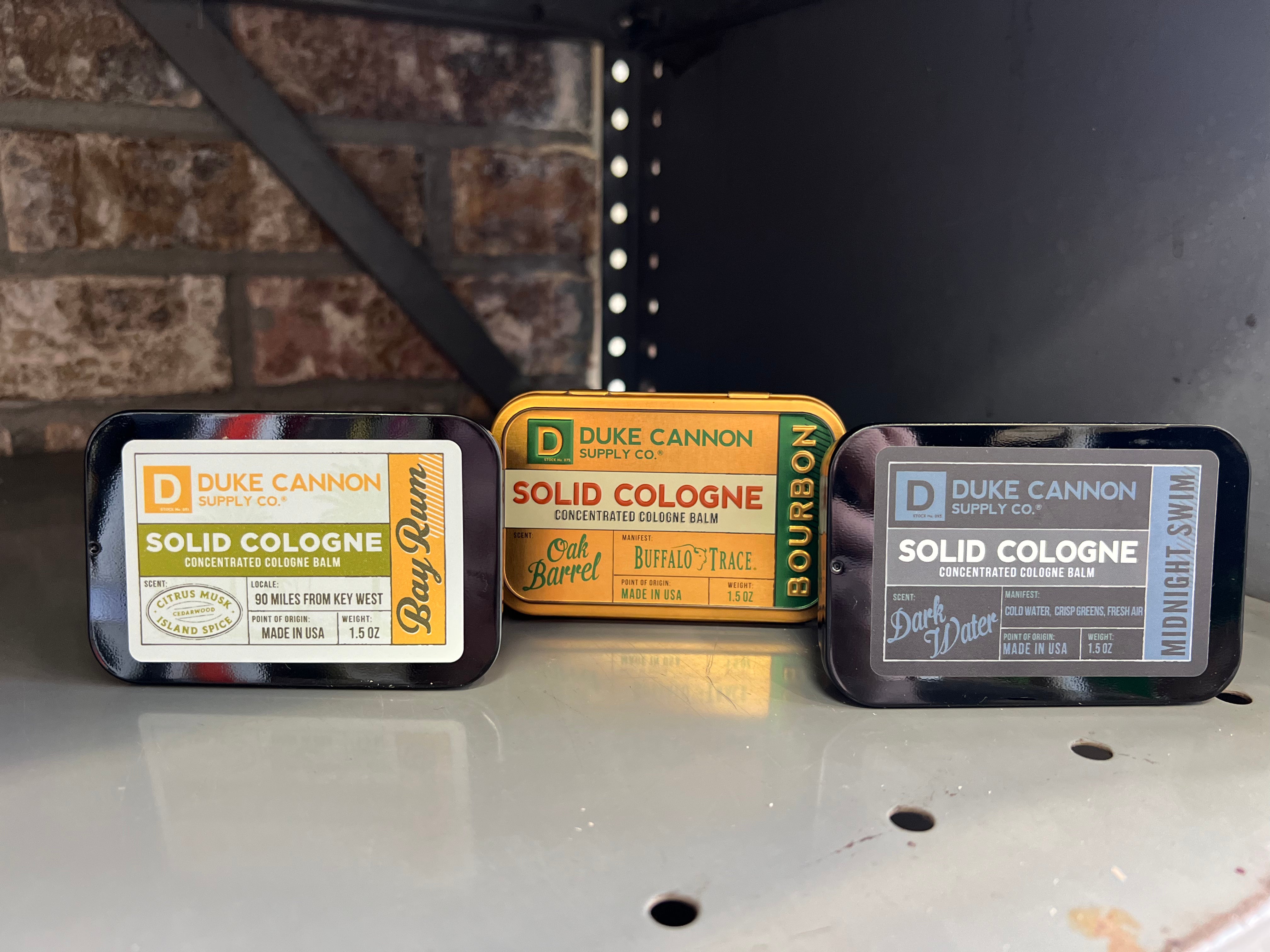 Duke Cannon Solid Cologne-Cologne-duke cannon-The Silo Boutique, Women's Fashion Boutique Located in Warren and Grand Forks North Dakota