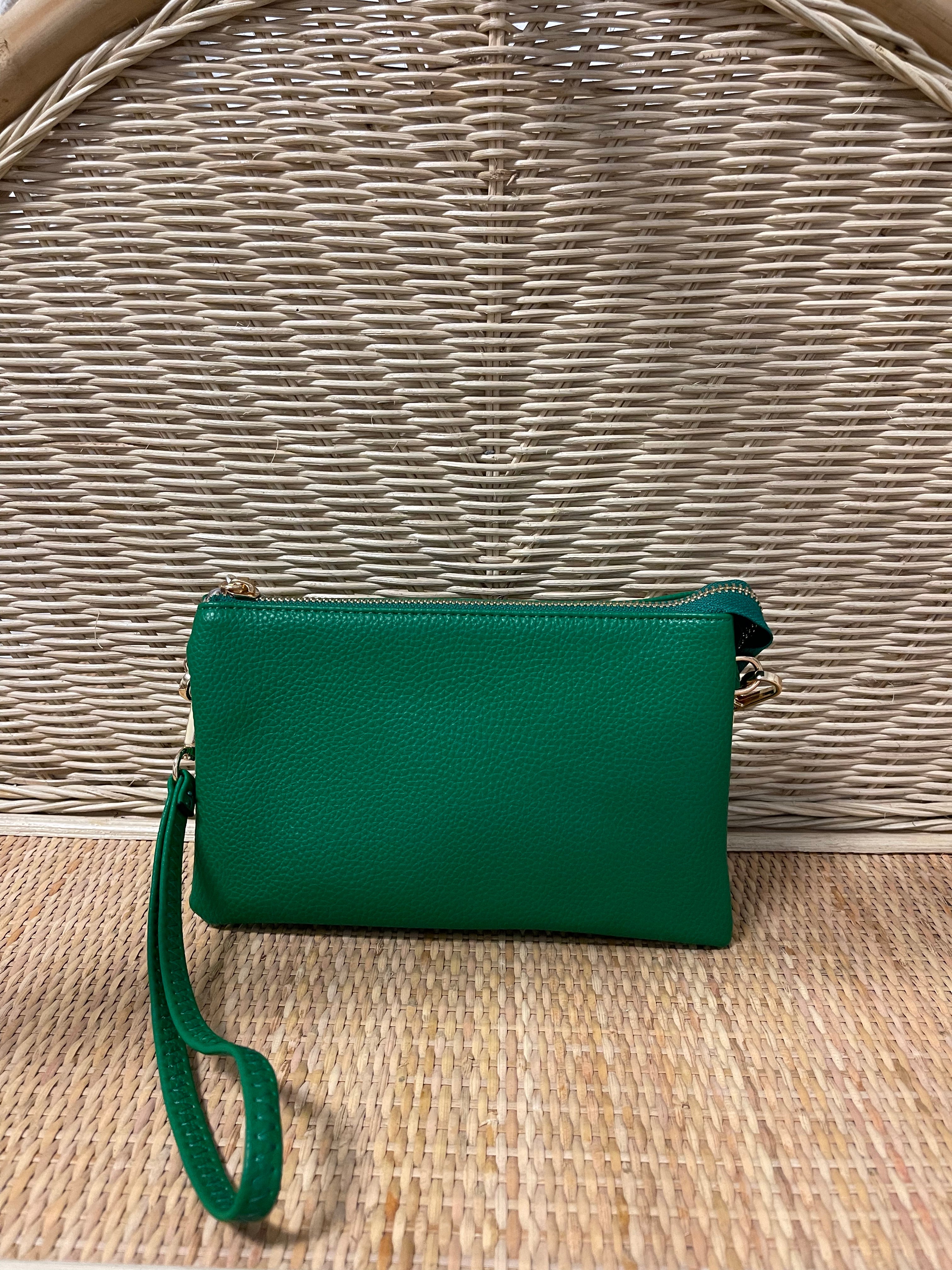 Riley 3 Compartment Crossbody/Wristlet-Crossbody Purses-Jen and Co-The Silo Boutique, Women's Fashion Boutique Located in Warren and Grand Forks North Dakota