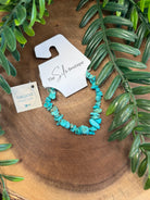 Turquoise Stretch Bracelet-Bracelets-zad-The Silo Boutique, Women's Fashion Boutique Located in Warren and Grand Forks North Dakota