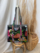 Quilted Bag-Tropicana-Purses-faire-The Silo Boutique, Women's Fashion Boutique Located in Warren and Grand Forks North Dakota