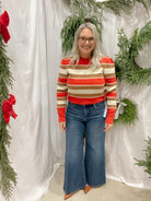 Risen Wide Leg Palazzo Jeans-Jeans-risen-The Silo Boutique, Women's Fashion Boutique Located in Warren and Grand Forks North Dakota