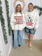 Dive Bar Babe' & Honky Tonk Darlin' Reversible Sweatshirt-Sweatshirts-bucketlist-The Silo Boutique, Women's Fashion Boutique Located in Warren and Grand Forks North Dakota
