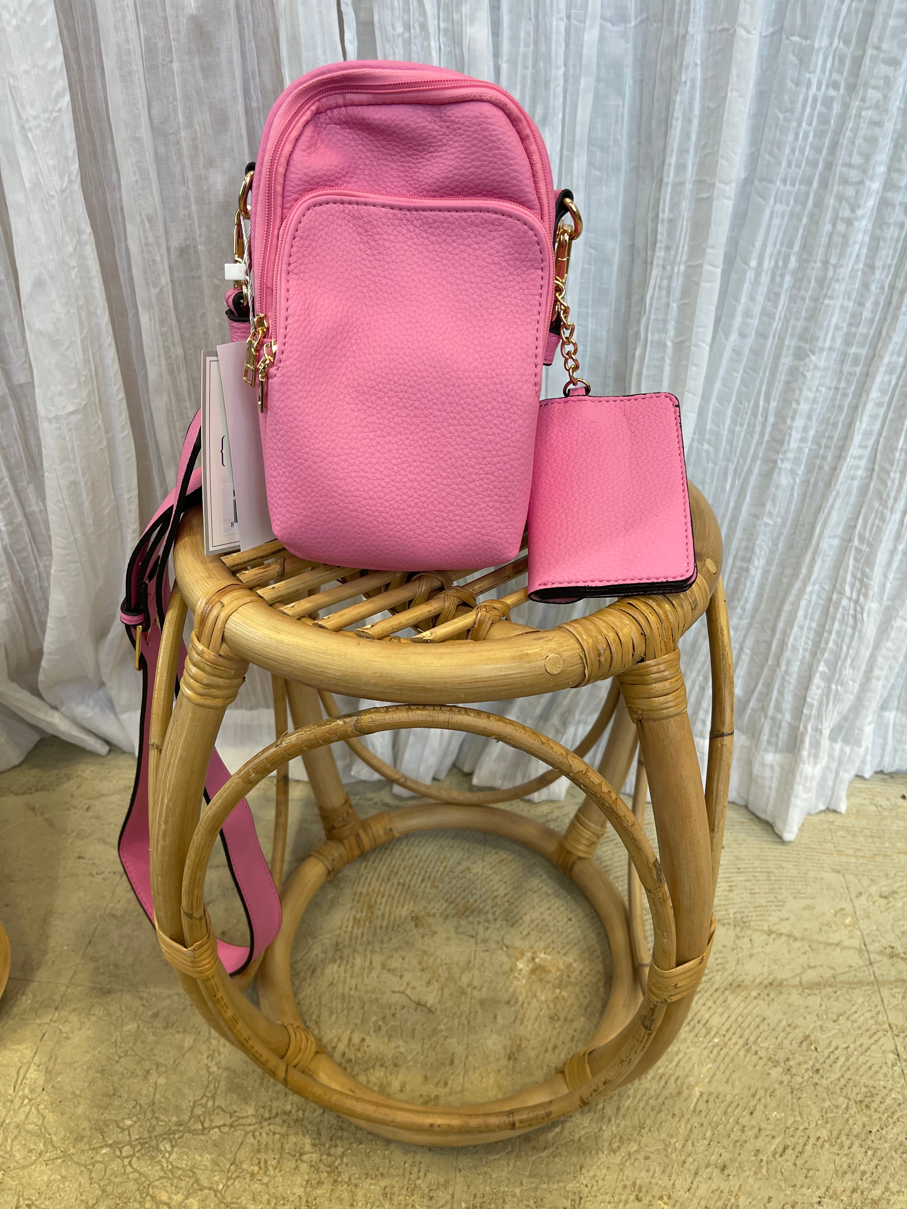 Jen and Co Parker Purse-Pink-Jen and Co-The Silo Boutique, Women's Fashion Boutique Located in Warren and Grand Forks North Dakota