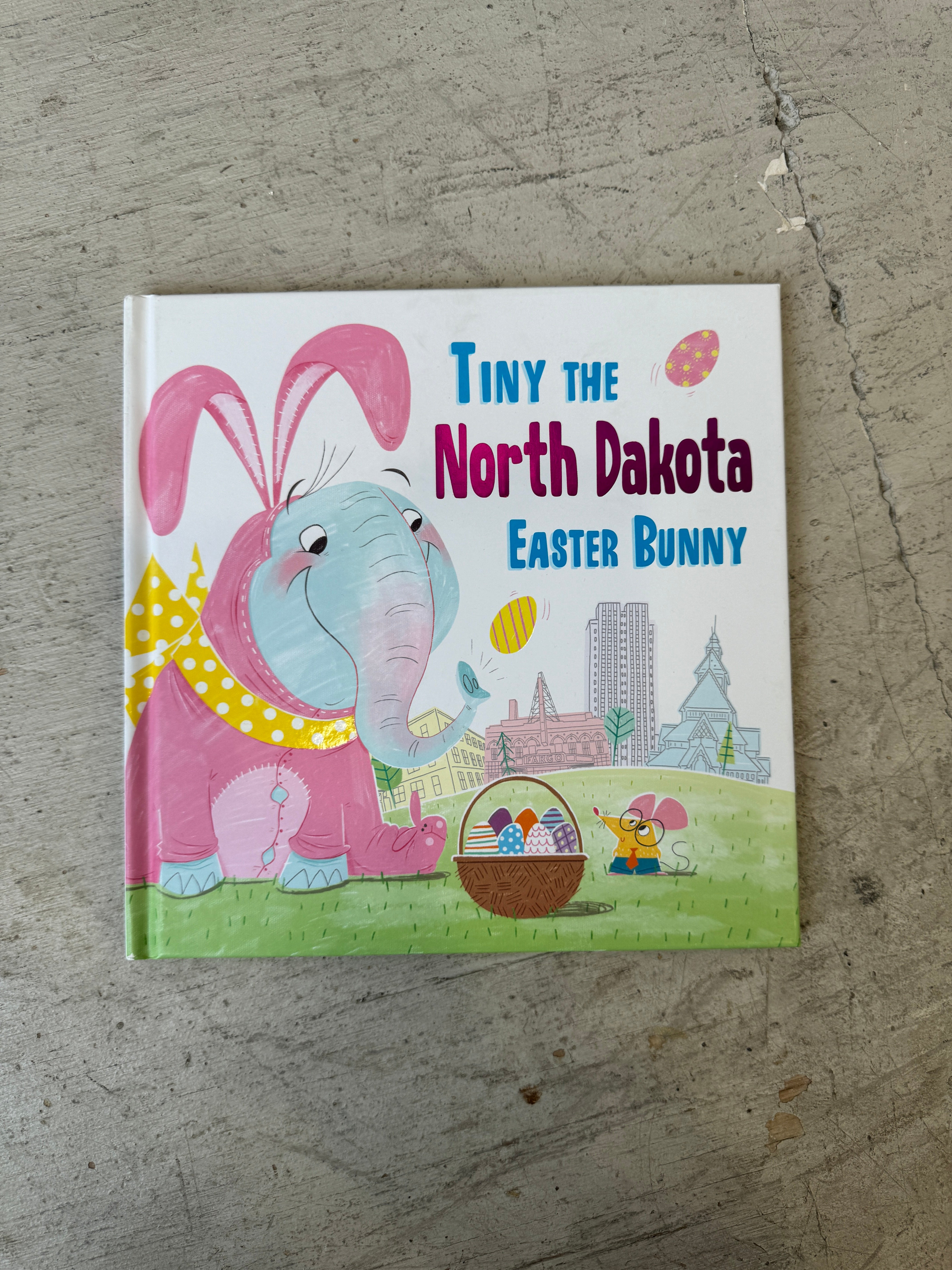 Tiny the North Dakota Easter Bunny-Books-fair-The Silo Boutique, Women's Fashion Boutique Located in Warren and Grand Forks North Dakota