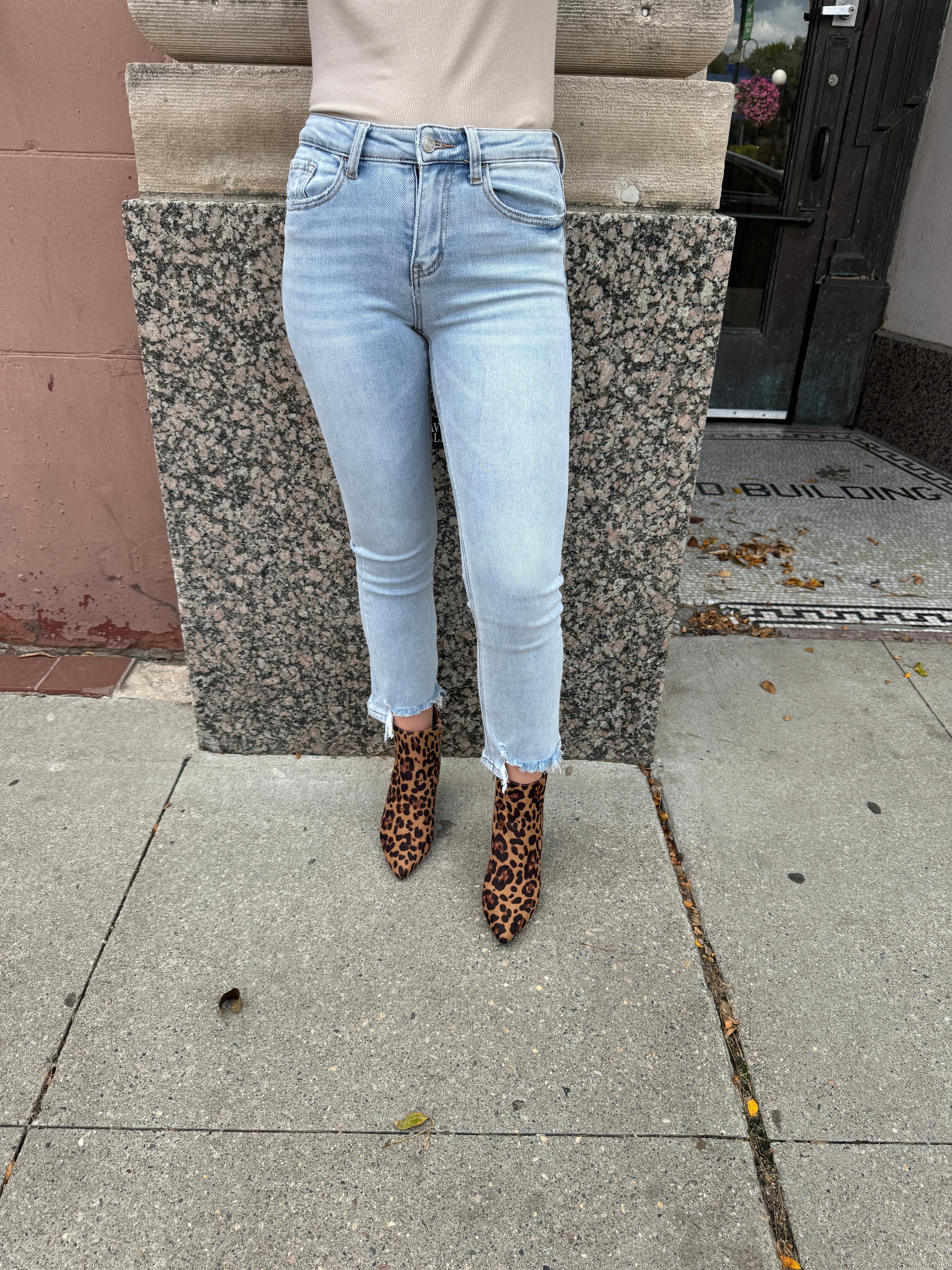 Lovervet Amity Kick Flare Jeans-Jeans-lovervet-The Silo Boutique, Women's Fashion Boutique Located in Warren and Grand Forks North Dakota