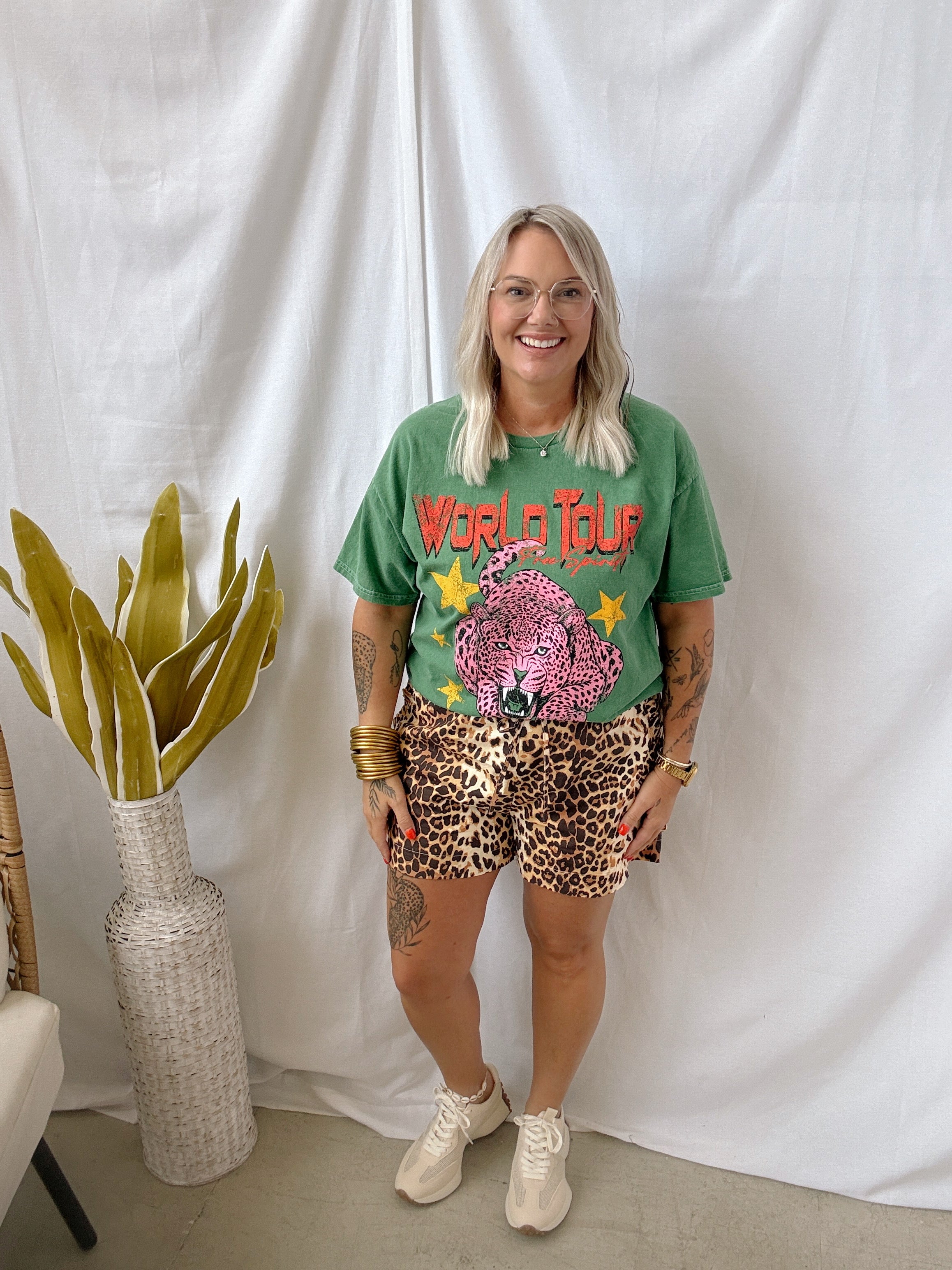 Green World Free Spirit Tee-Final Sale-Graphic Tees-Sweet Claire-The Silo Boutique, Women's Fashion Boutique Located in Warren and Grand Forks North Dakota