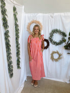 Punchy Pink Red Dress-Dresses-wishlist-The Silo Boutique, Women's Fashion Boutique Located in Warren and Grand Forks North Dakota